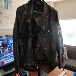 Leather Biker Jacket