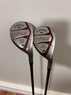 Callaway Golf - Excellent Condition Diablo 3 & 4 Hybrid clubs men’s Regular flex