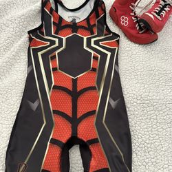 Spider Man Wrestling Singlet