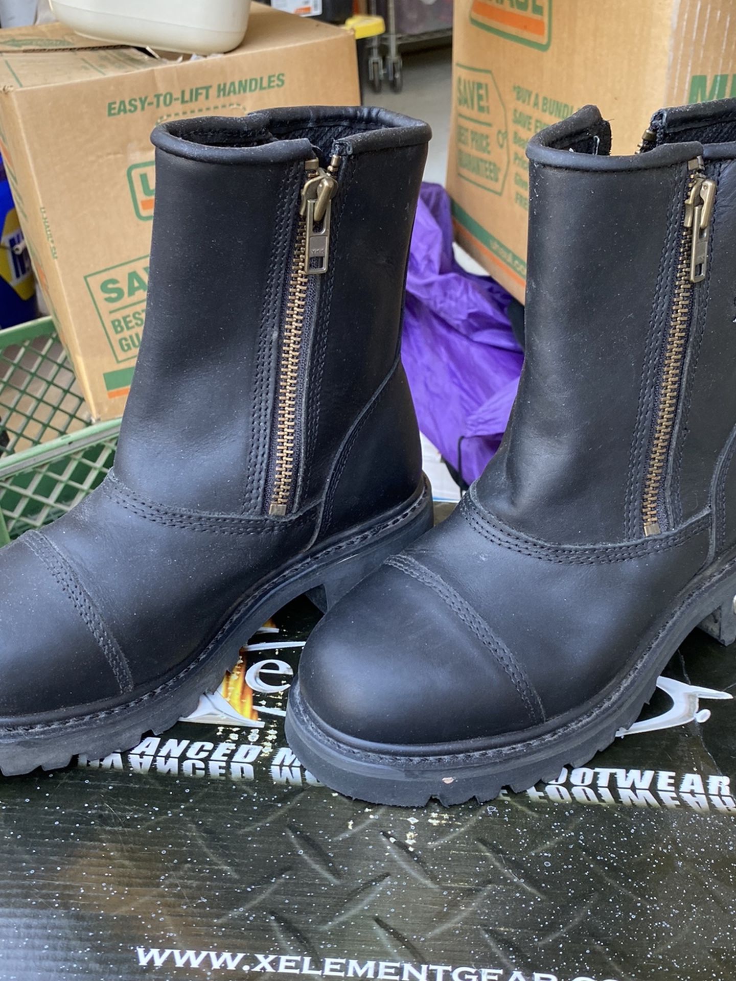 Womens Motorcycle Boots