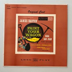 Vintage LP vinyl records including original Broadway cast musicals, opera