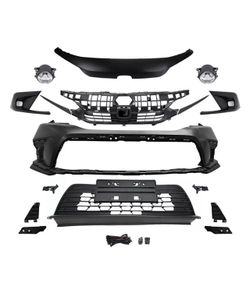 2022-2024 Honda Civic Regular Front Bumper Cover With Fog Lights (Aftermarket Replacement)