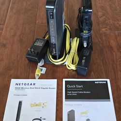 Cable Modem and Router