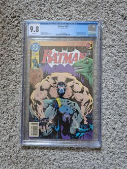 Batman #497 CGC 9.8 Newsstand Knightfall DC Comics 1993