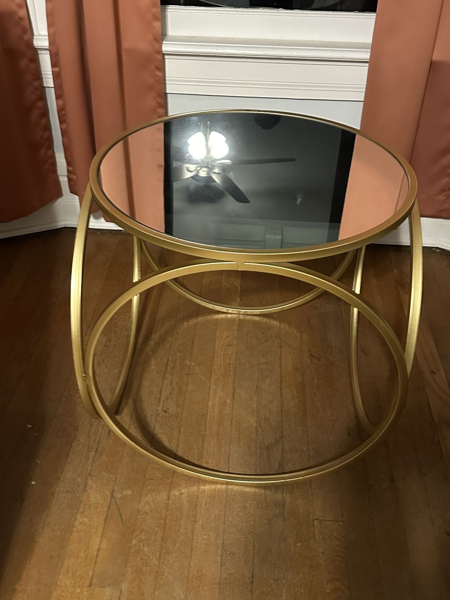 Mirrored Accent Table