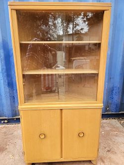 Vintage Vintage Vintage Solid Wood 64 "high × 32" wide × 17 "Deep 