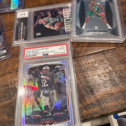 BRADY 2014 TOPPS CHROME BLUE JERSEY 