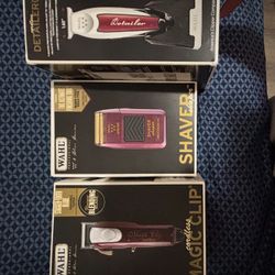 Wahl Barber Bundle – Magic Clip, Detailer, Shaver (Brand New)