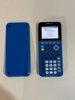 Blue TI-84 Plus CE Graphing Calculator