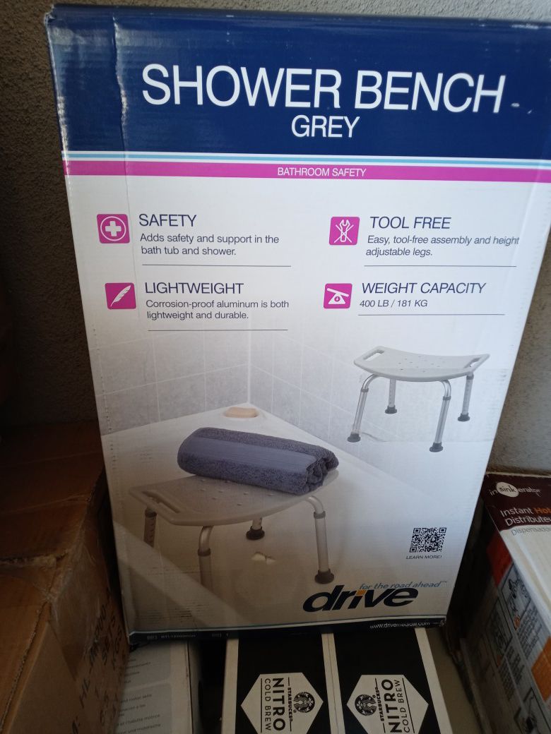 Drive shower bench