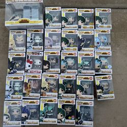 My Hero Academia Funkos( READ DESCRIPTION)