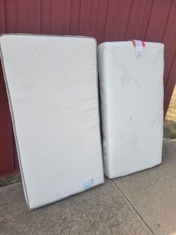 Toddler mattress in good shape, both $10