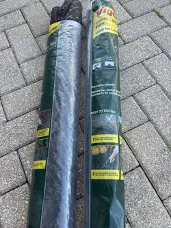 2 rolls of Weed control landscape fabric