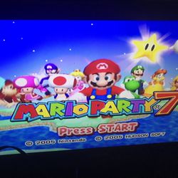 Nintendo GameCube Mario Party 7