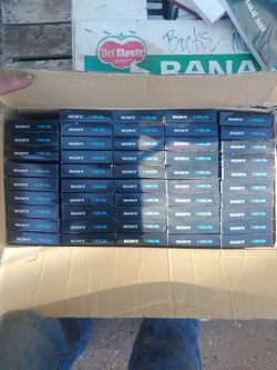Tapes for recording vhf