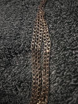 14k Gold curb chain