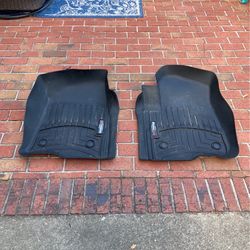 Weather Tech Front Floor Mat Set For 2020 Chevy Silverado
