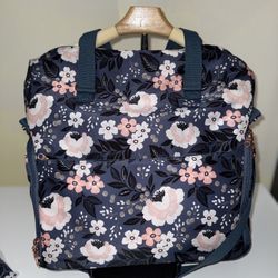 Sarah wells Lizzy breast pump bag Le Floral