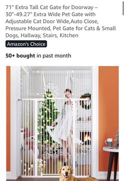 Extra tall gate