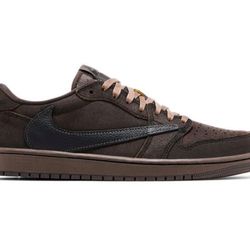 Travis Scott Jordan 1 low OG velvet brown
