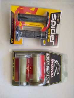 Dirt bike grips renthal and spider