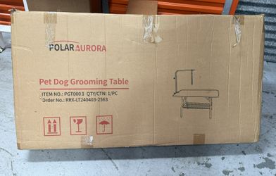 Polar Aurora Pet Dog Grooming Table