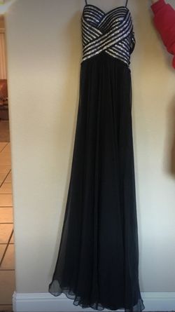 Prom dress. Brand is La Femme pd 375.00. Will sell for 125.00