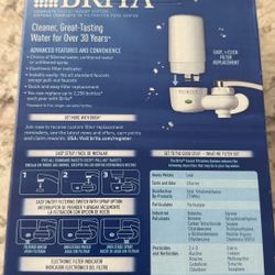 Brita Complete Faucet Mount Water Filter System — New in Box