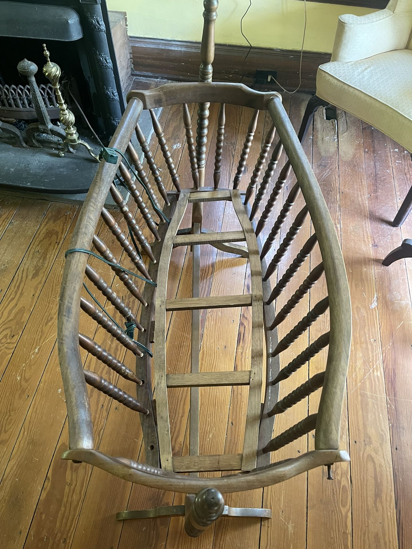 46” Antique Crib