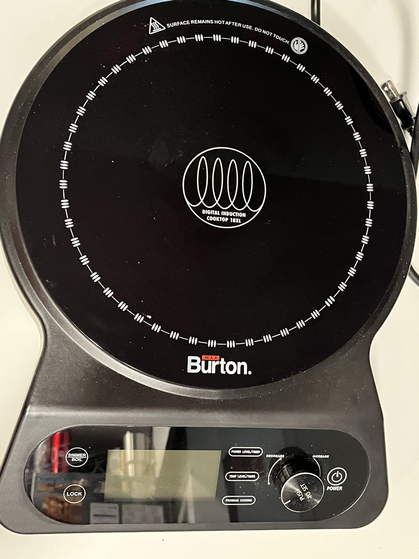 Max Burton Cooktop 18XL