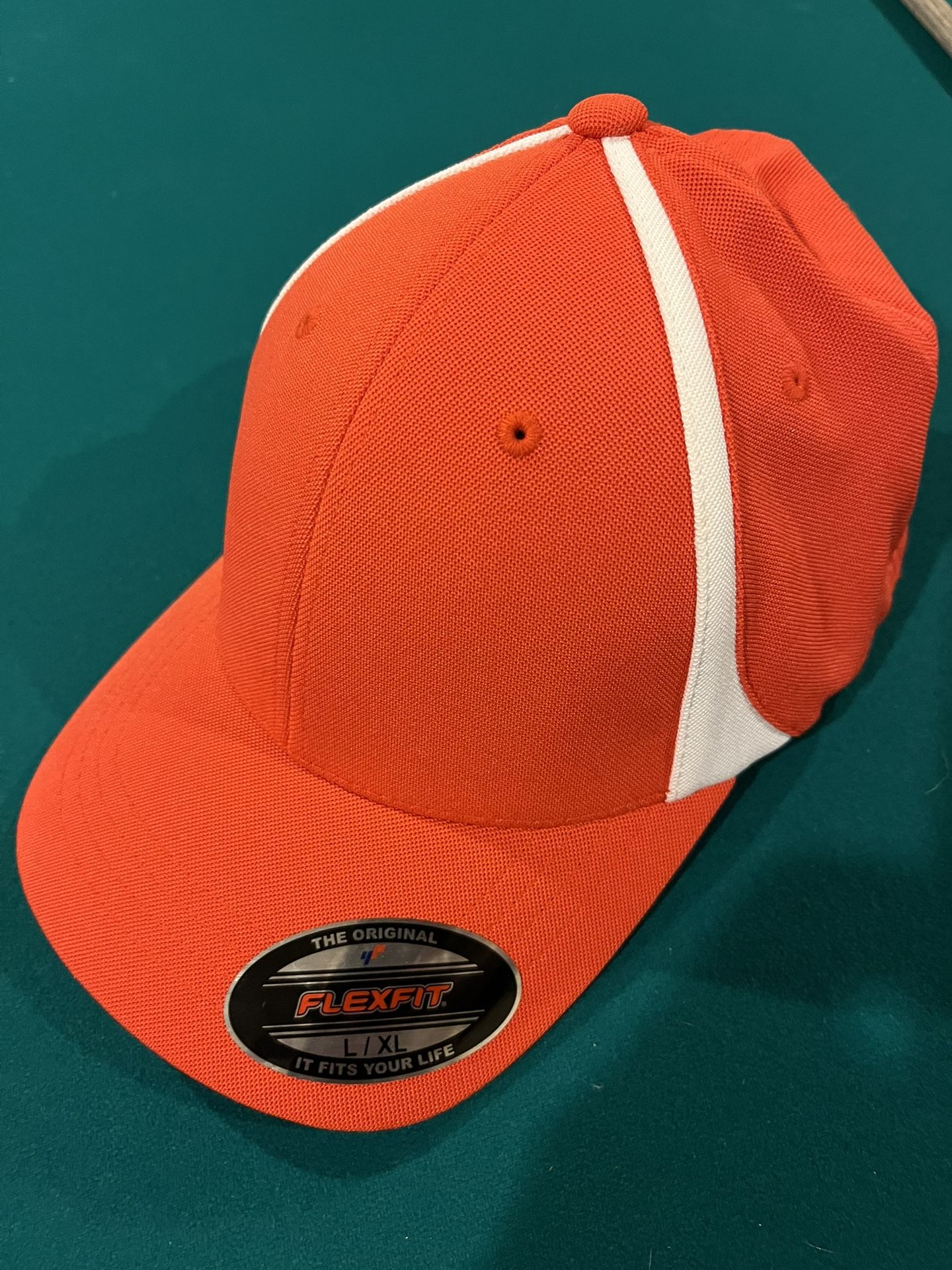 New Orange And White Hat 