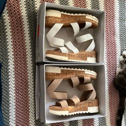 Steve Madden Strappy Platform Sandals 