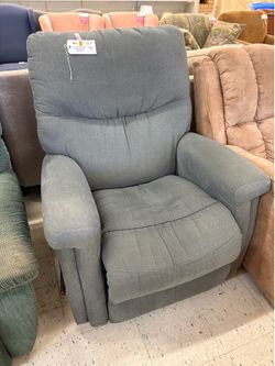 Gray La-Z-Boy Swivel/Rock Recliner