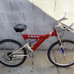 Adults TREK Bike Bicycle 26inch Rims Full Suspension 21 Speed New Inner Tubes Gears Work 