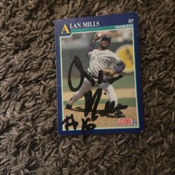 Real Sign Card Throw a offer