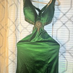 Emerald Green Dress