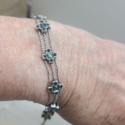 ART DECO MARCASITE CUBE 