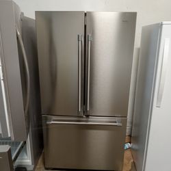Beautiful French Door Bottom Freezer Pull Out Water And Ice Inside Price To Sell You Won't Find A Nicer Refrigerator Than This 