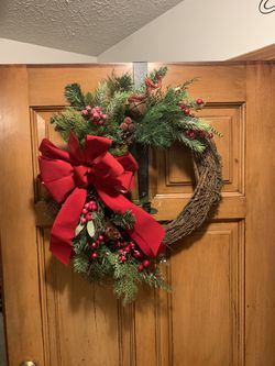 Handmade Christmas/Winter Wreath