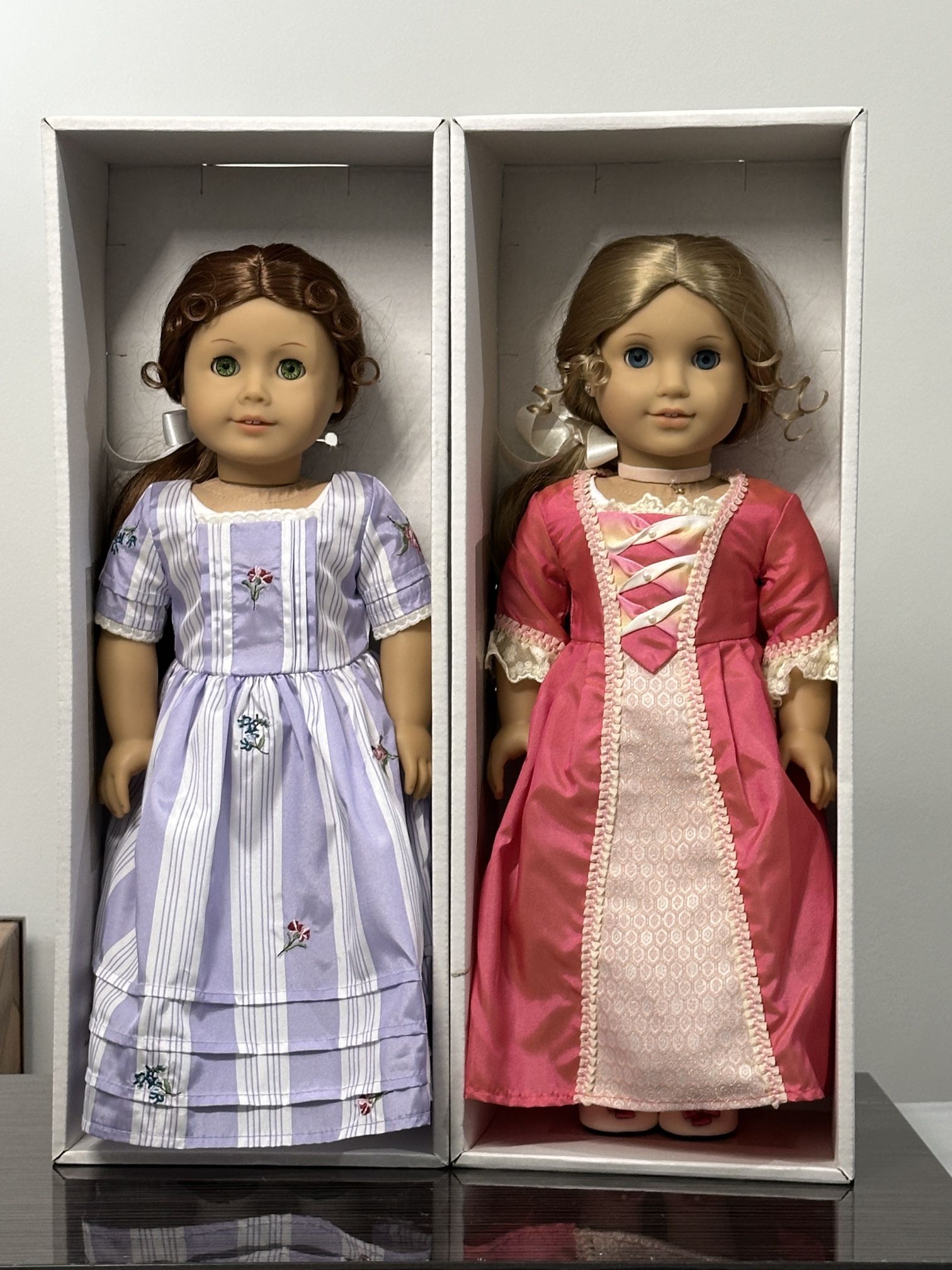 American girl Best Friends Felicity And Elizabeth Rare & Retired Historical Collection