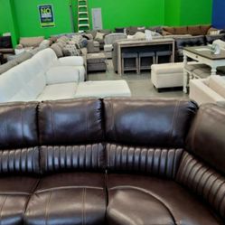 Sectionals & Sofas clearance priced & You Can take it Home Today!