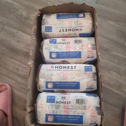 4 Packs Of 3t-4t Honest Training Pants