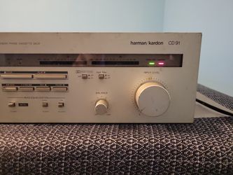Vintage Harman/ Kardon Cd91 Cassette Player