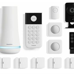 Simplisafe  12 Piece Home Secuity Monitoring System.  New