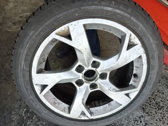BMW Tire On Rim