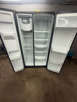 Ge stainless steel fridge
