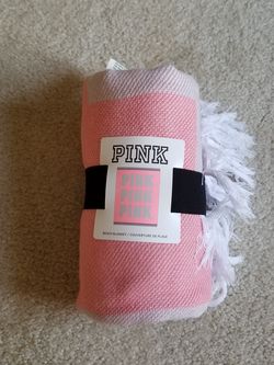 New Victoria's Secret Pink Festival Blanket