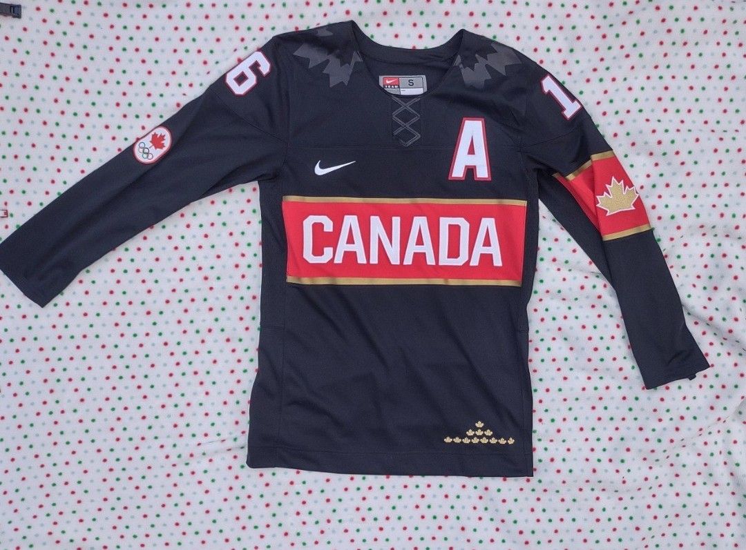 Nike Team Canada 2014 J Toews Olympics Mens Small Jersey Black Hockey Canada NWT