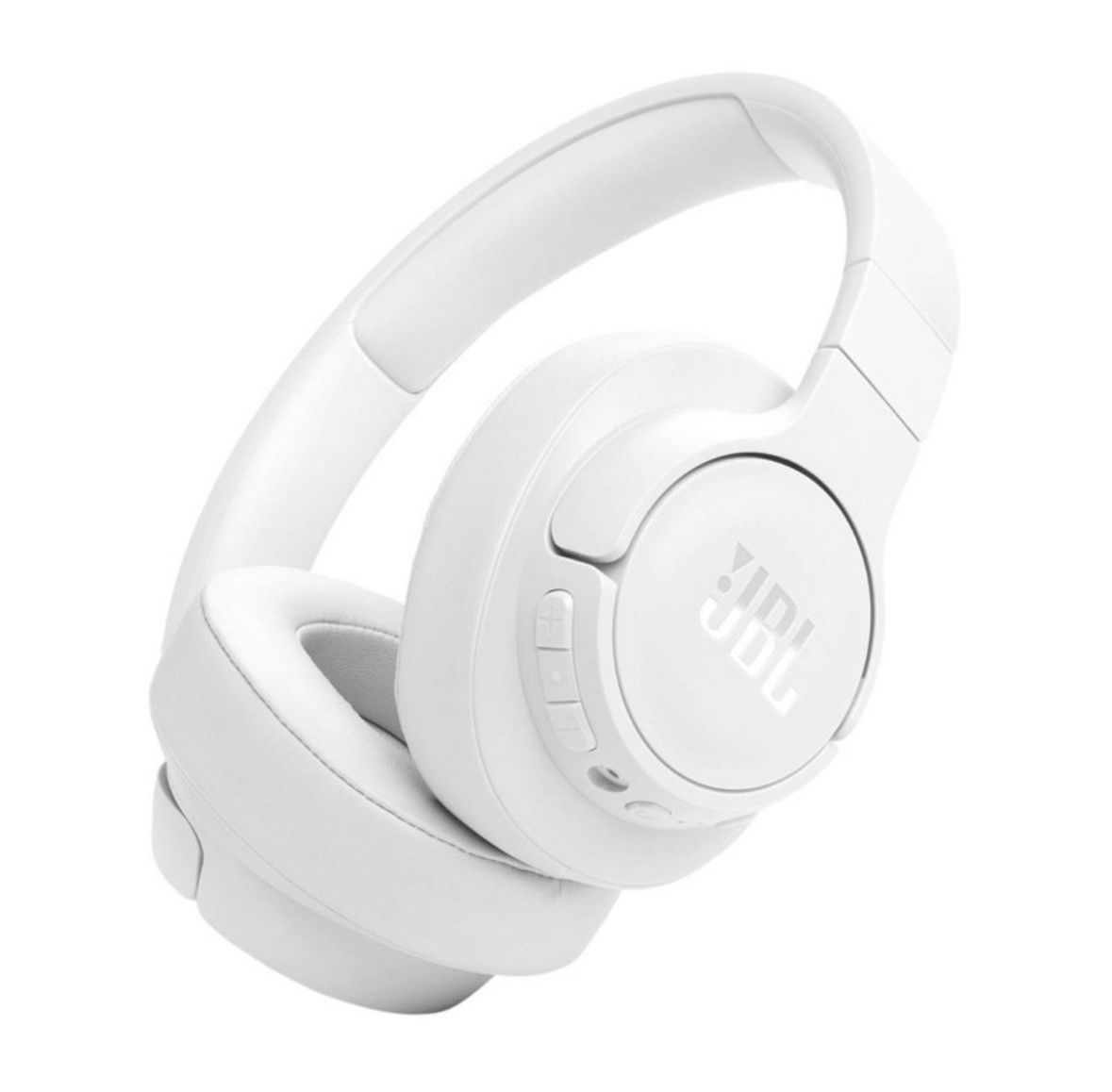 JBL Tune 770NC Wireless Headphones β White, Noise Canceling, Bluetooth, USB-C, Mic