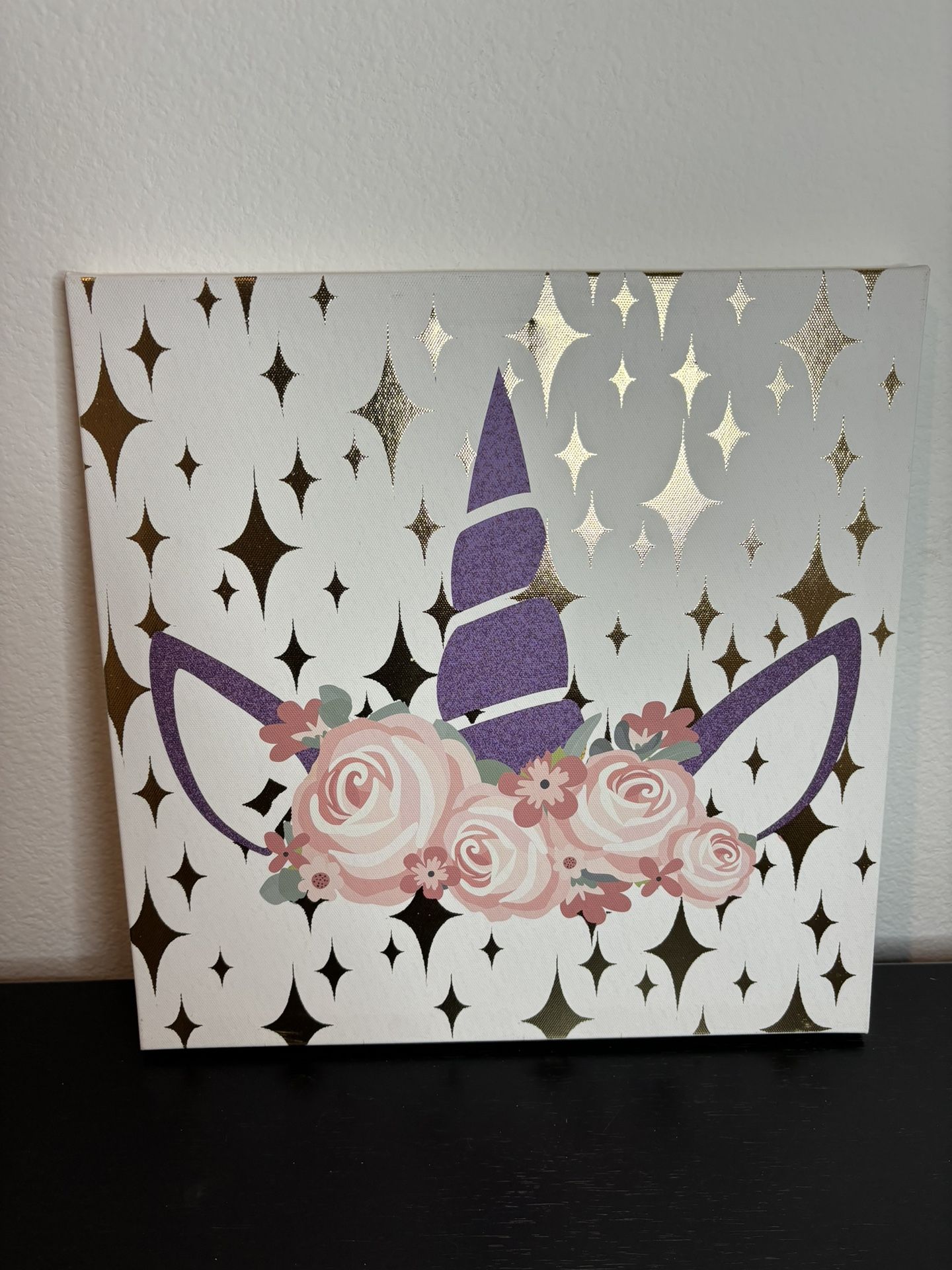 Unicorn Girls Room Decor Frame